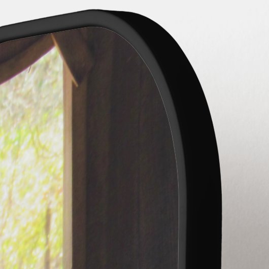 Persoonlijke Pickleball Paddle met foto van paarde (Links Detail)