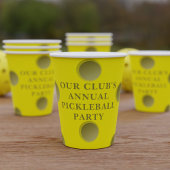 Persoonlijke Pickleball Party Paper Cup Papieren Bekers