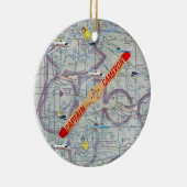 Persoonlijke piloot keramisch ornament (Rechts)