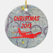 Persoonlijke piloot keramisch ornament (Achterkant)