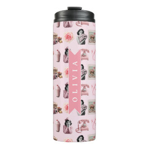 Persoonlijke Pin-Up Glam Oude Hollywood Retro Thermosbeker