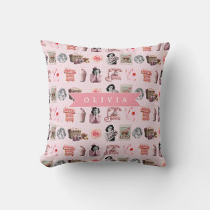Persoonlijke Pin-Up Glamour Oude Hollywood Retro Kussen