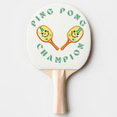 Persoonlijke ping Pong Champion Paddle Tafeltennisbatje (Voorkant)
