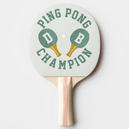 Persoonlijke ping Pong Champion Paddle Tafeltennisbatje (Voorkant)