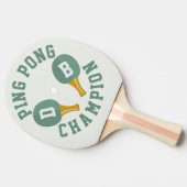 Persoonlijke ping Pong Champion Paddle Tafeltennisbatje (Zijkant)