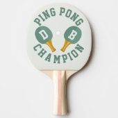 Persoonlijke ping Pong Champion Paddle Tafeltennisbatje (Voorkant)