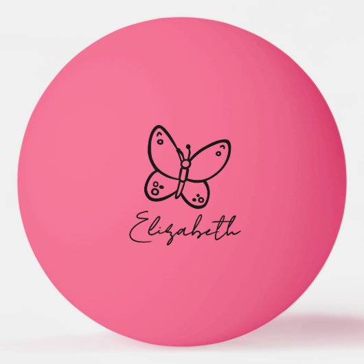 Persoonlijke pingpongballen voor tafeltennisspel (Voorkant)