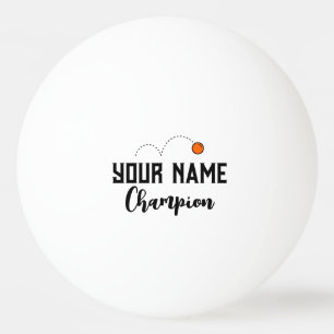 Persoonlijke pingpongballen voor tafeltennisspel