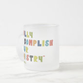 Persoonlijke pioneer School Bevrieste Mok (Voorkant links)