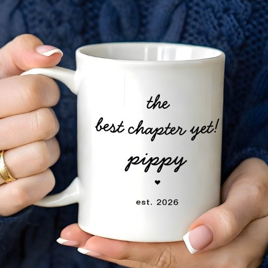 Persoonlijke Pippy-mok Best Hoofdstuk Tot Nu Toe Koffiemok