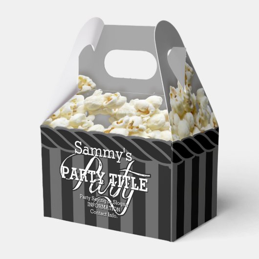 Persoonlijke Pirate Day Party Bedankdoosjes (Voorkant Zijde)