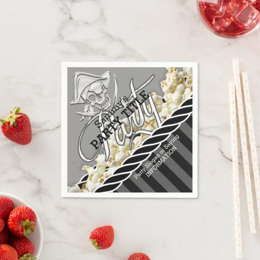 Persoonlijke Pirate Day Party Servetten (Insitu)