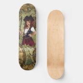 Persoonlijke PIRATE GIRL Persoonlijk Skateboard (Voorkant)