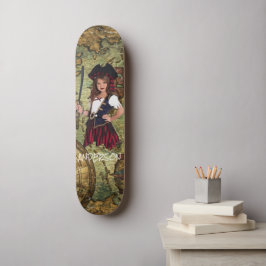Persoonlijke PIRATE GIRL Persoonlijk Skateboard