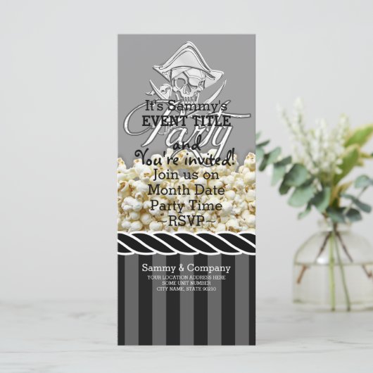 Persoonlijke piratenpartij (Staand voorkant)