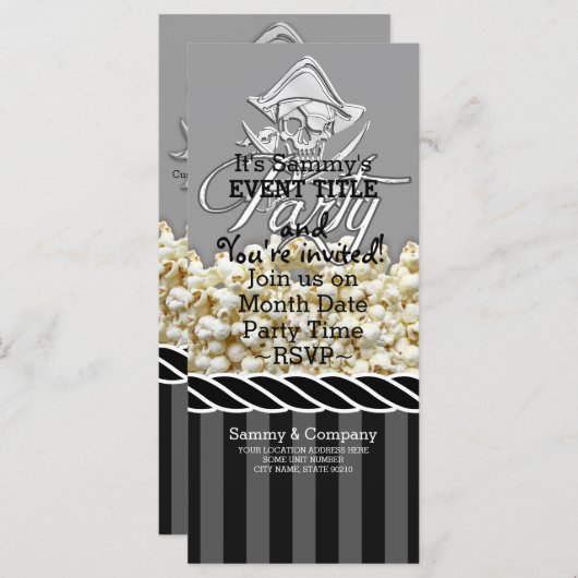 Persoonlijke piratenpartij (Voorkant / Achterkant)