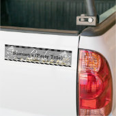Persoonlijke piratenpartij bumpersticker (Op Truck)