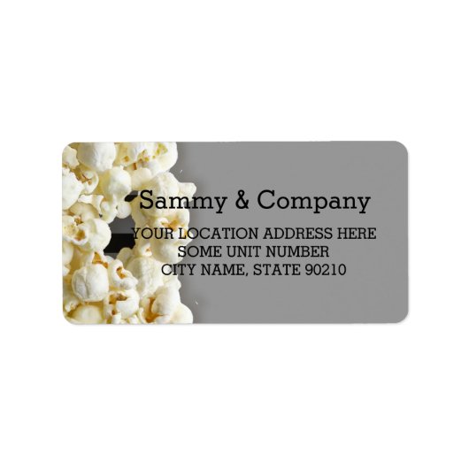 Persoonlijke piratenpartij etiket (Voorkant)