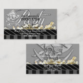 Persoonlijke piratenpartij informatiekaartje (Voorkant / Achterkant)