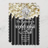 Persoonlijke piratenpartij kaart (Voorkant / Achterkant)