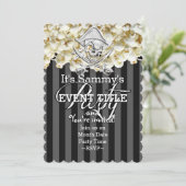 Persoonlijke piratenpartij kaart (Staand voorkant)