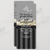 Persoonlijke piratenpartij kaart (Voorkant / Achterkant)