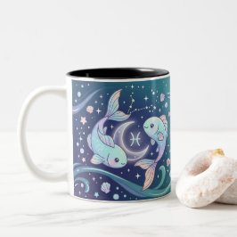 Persoonlijke Pisces Sterrenbeeld Mok