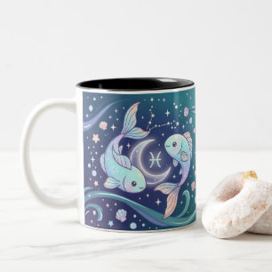 Persoonlijke Pisces Sterrenbeeld Mok