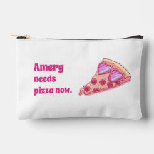 Persoonlijke Pizza Liefhebber Schattig Meisjesacht