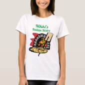 Persoonlijke Pizza Oven T-shirt (Voorkant)