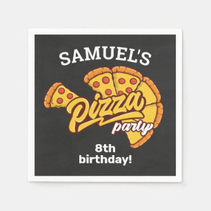 Persoonlijke Pizza Palace Verjaardagsfeestje, Elke Servet