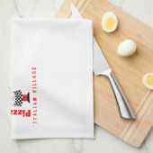 Persoonlijke Pizzaiolo Pizza Chef Theedoek (Quarter Fold)