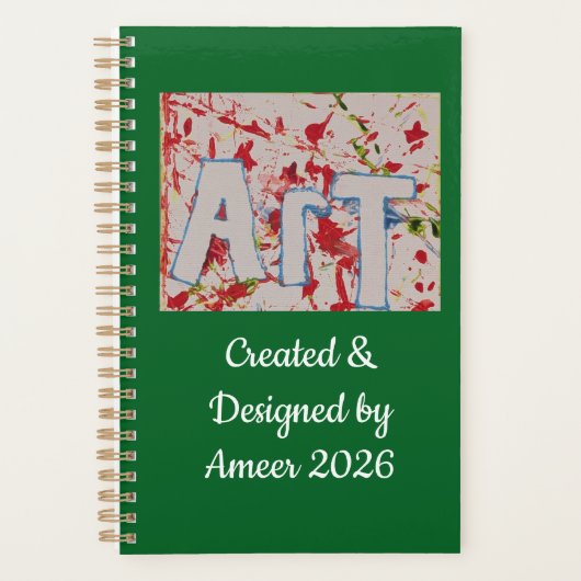 Persoonlijke planner (Voorkant)