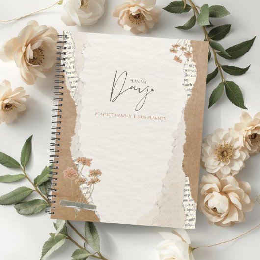 Persoonlijke planner 2026 | Neutrale esthetiek