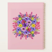 Persoonlijke Planner Bloemen Ontwerp (Achterkant)