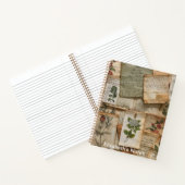 Persoonlijke planner met bloemenseffemeer notitieboek (Binnen)