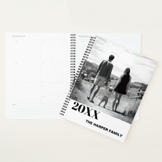 Persoonlijke planner met familiefoto (Display)