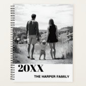 Persoonlijke planner met familiefoto (Voorkant)
