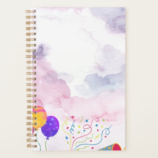 Persoonlijke Planner met Positieve Bevestigingen (Voorkant)