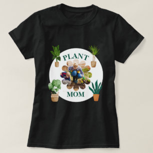 Persoonlijke Plant Moeder Foto Tuinieren T-shirt