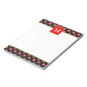 Persoonlijke Poker Chip-Thema Notitieblok (Linkerzijde)