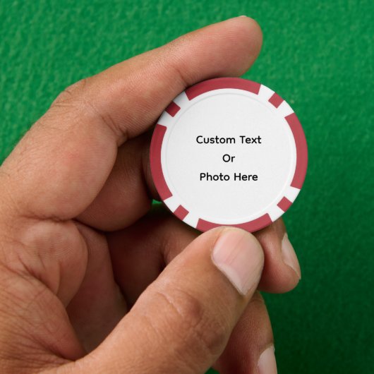 Persoonlijke Poker Chips (Hand)