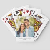 Persoonlijke pokerkaarten met foto (Achterkant)