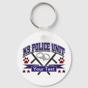 Persoonlijke politie-eenheid K9 Sleutelhanger