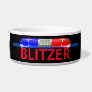 Persoonlijke politie K-9 Dog Voerbakje