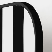 Persoonlijke politieagent in blauwe lijn pickleball paddle (Links Detail)