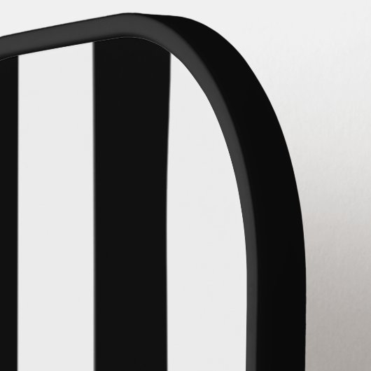 Persoonlijke politieagent in blauwe lijn pickleball paddle (Links Detail)