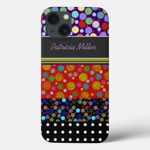 persoonlijke polka stippen patronen Case-Mate iPhone case