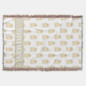 Persoonlijke Pomeranian Deken (Voorkant)