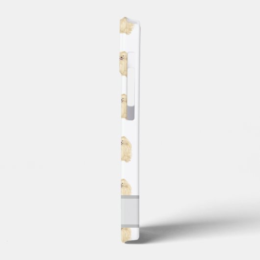 Persoonlijke pommerische hond Case-Mate iPhone case (Achterkant / Links)